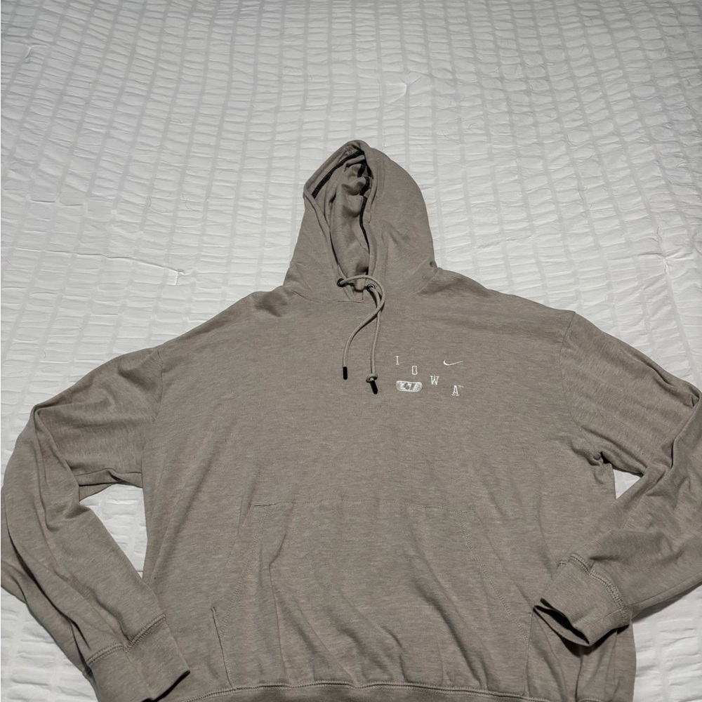 Nike Women's Iowa Hawkeye Taupe Hoodie